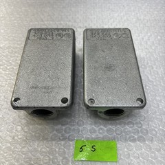 ** NEW CROUSE-HINDS 1/2″ FS1 3/4″ FS2 CONDUIT OUTLET (QTY2) &WARRANTY#