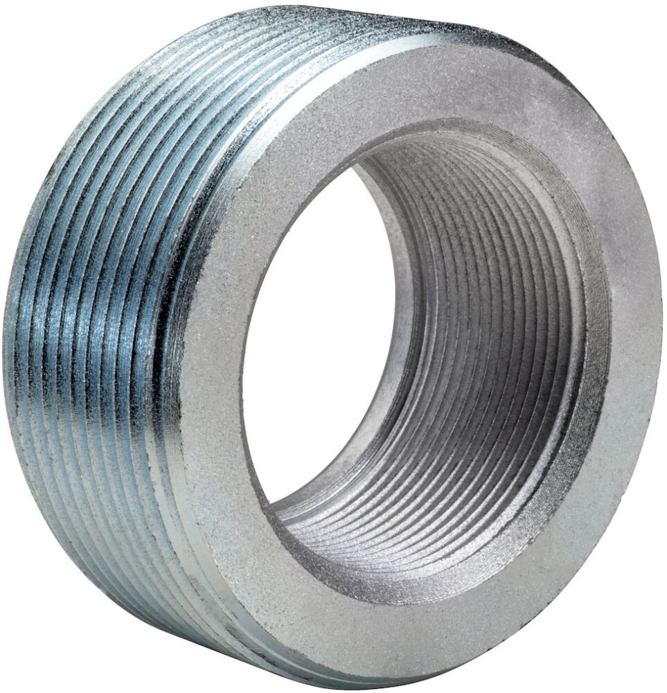 Topaz RB28, 3-1/2″ x 3″, Malleable Iron, Rigid Conduit Reducing Bushing , 1pc
