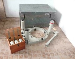 Carl Zeiss Jena MRB-A MRBA Aerial Camera Mounting Ring Made in GDR