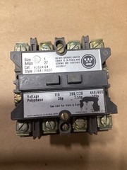 Westinghouse A201KICA Motor Contactor 276A134G01 Size 1 27A #114G94PR7*CO