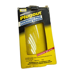 Hubbell HDL Plugout Electrical Plug Lockout Device, for 15-30A Plugs STRD Size