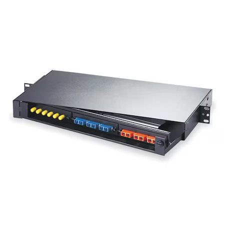 Hubbell Premise Wiring Fpr3sp Hubbell Rack Mount Panel, 3 Fsp Adapter Panels,