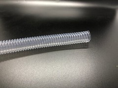 Aviation Highly Flexible Clear Teflon Convoluted Tubing .625″, P/N M81914/3-1007