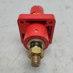 PowerSafe L1 P3 Power Connector Panel Mount 500 Amp IP67 1000 Vac Red *USED