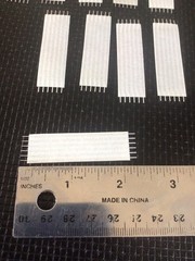 (lot Of 10 ) Flexible Flat Ribbon Cable 6 Way (wire) Jumper Cable