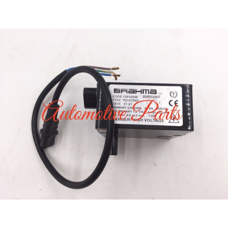 BRAHMA TD1STPAF Single Pole Ignition Transformer 15KV For Baltur Burner