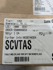 Eaton SCVTAS Cooper Power Series Fault Circuit Indicator 6FT Small Remote STAR