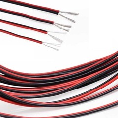 Twin 2-Core PVC Car Audio Cable 16~28 AWG Tinned Copper Stranded Electrical Wire