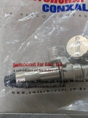 Switchcraft R4FZ 4-Pin Female Right Angle XLR Cable Mount Connector OEM