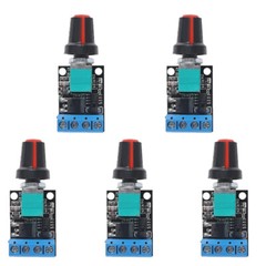 5X DC Motor Speed Controller PWM Adjustable 5V-12V 10A LED Brightness Regulator