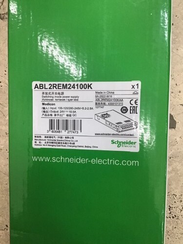 1PC-Schneider ABL2REM24100K single phase power supply, 100.240V input, 24VDC