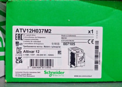 1PC- Schneider ATV12H037M2 variable speed drive, Altivar 12, 0.37kW, 0.55hp-New