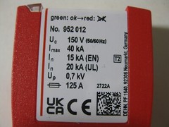 Dehn Dehnguard DG MOD 150 952012 Surge Arrester 150V 15KA 125A