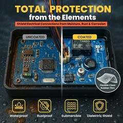 9 kV Dielectric Clear Conformal Coating Spray for Ultimate Electronic Protection