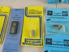 Motorola HEP , Jip Pak, Archer IC Lot, Vintage Chip