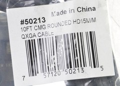 CABLES TO GO 50213 (NEW IN BOX) VGA to VGA (up to QXGA) 10′ NEW OLD STOCK