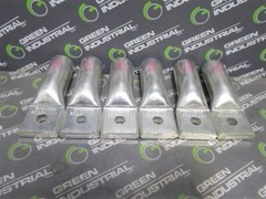 NEW Box of 6 NSI Industries AL500-48 Compression Lugs 1/2″ Bolt Size
