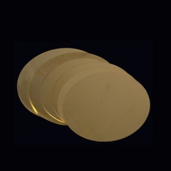 H62 Solid Brass Discs Blanks Metal Round Sheets Dia 50mm-200mm Thick 0.8mm～3mm