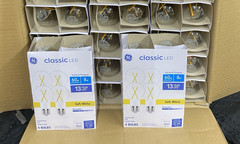48 BULBS Packages GE 60 Watt LED Standard light bubs BEST PRICE Online 50 CENTS