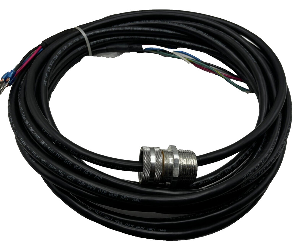 MOTOR FEEDBACK CONDUCTOR CABLE 30FT E73202 14 AWG 600V TYPE TC CABLE 4/C 🎯