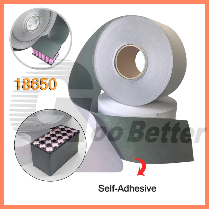 Barley Paper Strong Self-Adhesive 18650 Li-ion Battery Insulation 65mm-160mm