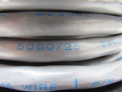Alpha Wire Co 5060/25 20/25 20AWG 300VAC MultiConductor Cable 80 Ft