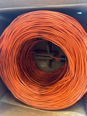 Superior Essex 12-311-36 2×22 Temp Drop Wire 1000 PB Orange (1000 Foot Box)