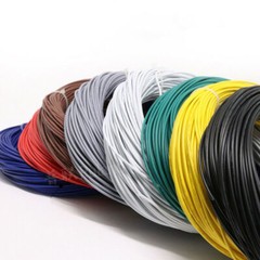 16AWG~30AWG Gauge Electric Wire Tinned Copper Flexible PVC Hookup Multicolor