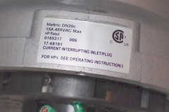 MELTRIC DN20C #17-68181 HD Inlet/Plug Multi-Pin , 15a, 480VAC Max, 18Pole+Ground