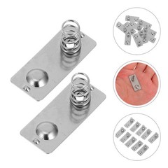 10 Pcs Battery Spring Negative to Positive Contact Nickle Plated