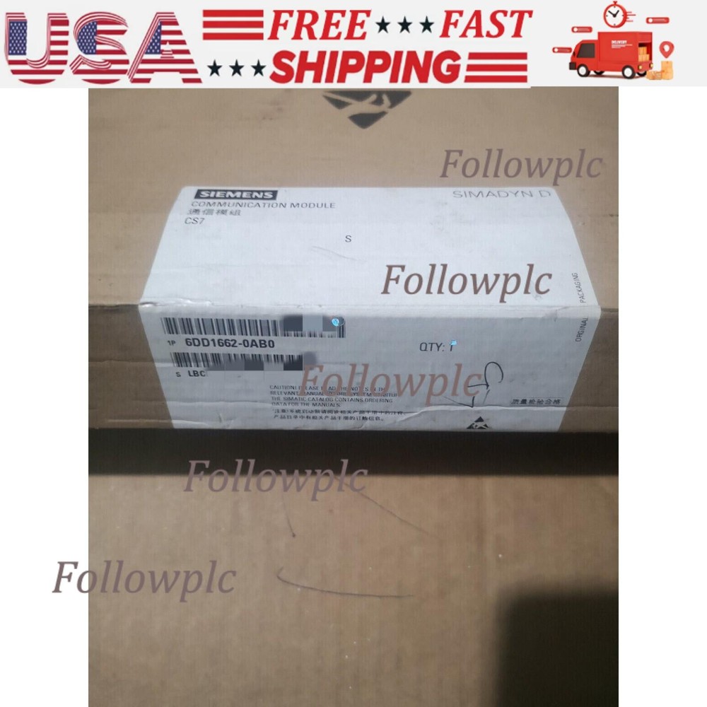 New Siemens 6DD1662-0AB0 SIMADYN D COMMUNICATION MODULE CS7 6DD1 662-0AB0
