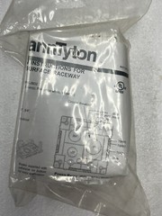(LOT OF 2) NEW Hellermann Tyton RACEWAY TSRPFW-JB3 JUNCTION BOX