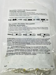 25 PACK LAWSON 1495174 VISA SEAL 12-10 AWG RING ⅜” STUD