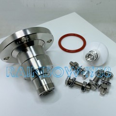 FOR IF70 4-port adapter 1-5/8 EIA flange to 7/16 DIN female connector short