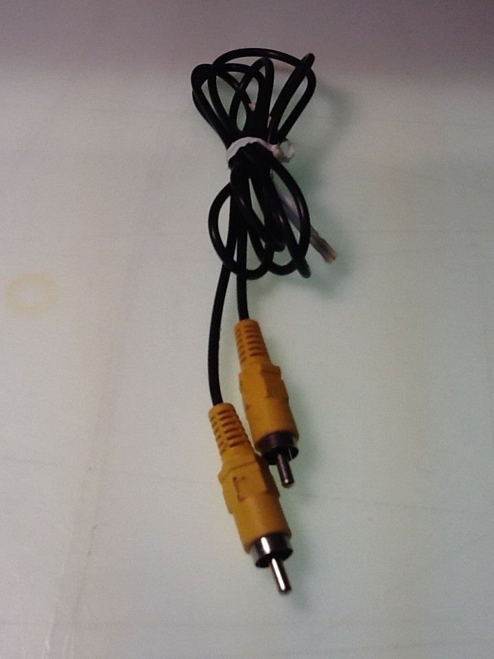 Video Camera 3 Ft RCA Cable Yellow Plugs Cord