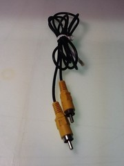 Video Camera 3 Ft RCA Cable Yellow Plugs Cord