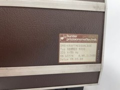 Burster – Semmeg 9000 – Strain Gauge Force Gauge