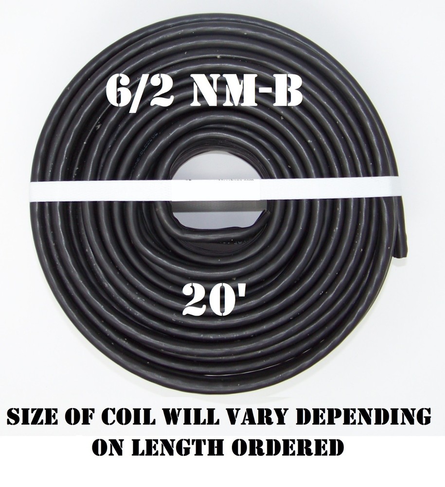 6/2 NM-B x 20′ Southwire “Romex®” Electrical Cable