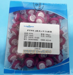 100Pcs/box New For 1345-01 PTFE Organic 13mm * 0.45um Filter