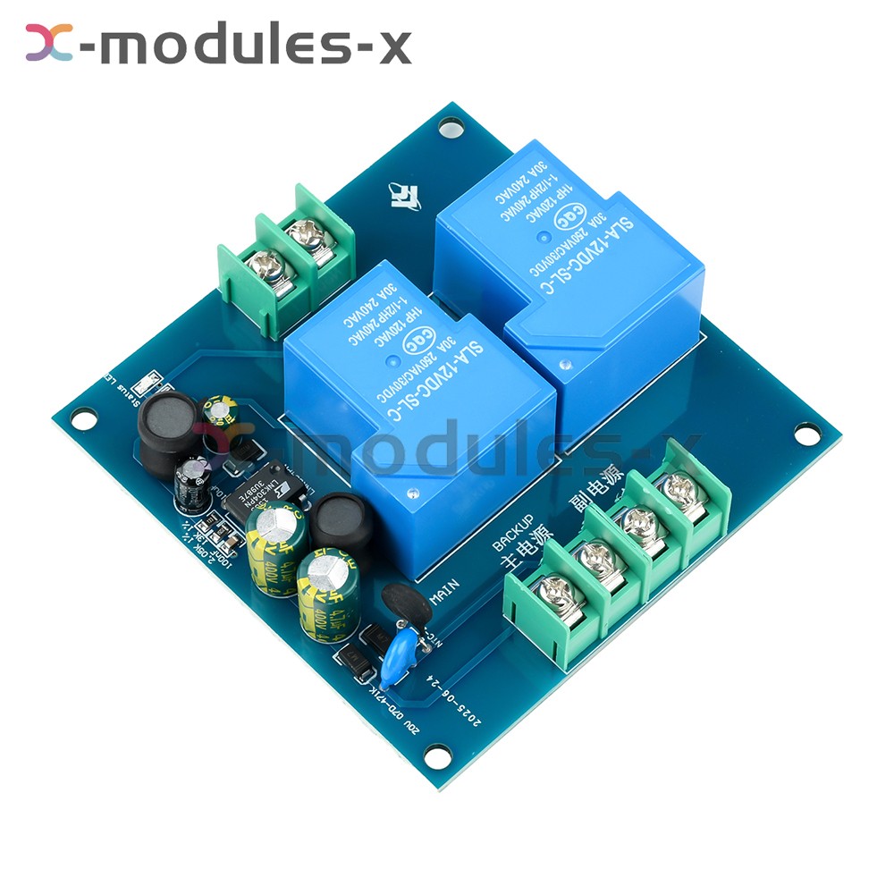 AC220V 30A Automatic Power Switcher Power Off to Backup Power Switch Module