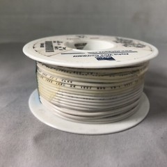 AWM 1007/1569 80/105C 300V FT1 Internal Wiring 24AWG 3050 WHITE 100Ft – NEW