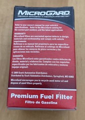 MICROGARD 33033 / FRAM GFG15M PTC PG15M Inline Fuel Filter New/Boxed