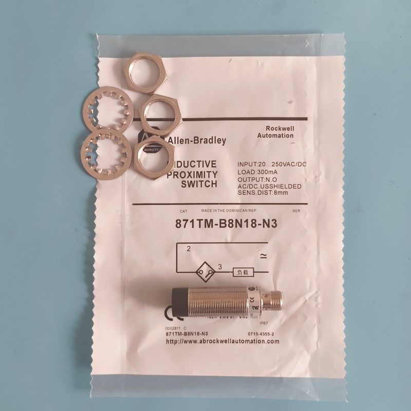 For Allen-Bradley 871TM-B8N18-N3 Inductive Proximity Sensor Switch NO USA Stock
