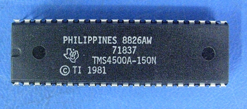 (1) NEW Texas Instruments,TMS4500A-150N, DIP-40, ICs