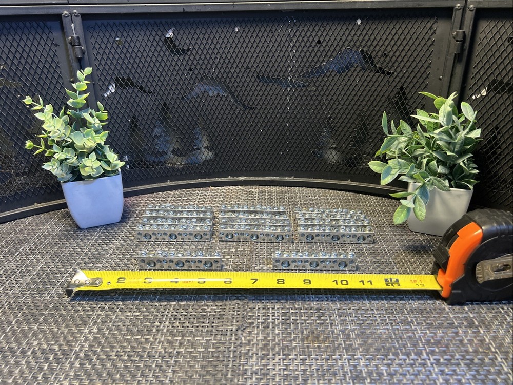 14 QTY! BULK LOT- Ilsco N8108 1/0-14 6-14 AL9CU Position Ground Bar