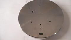 Aluminum cover Nickel plated, 6-9/16″ OD x point 960″ tall