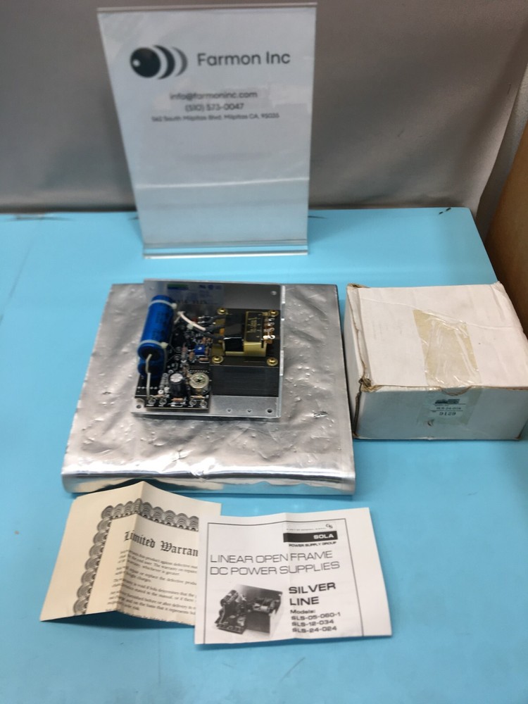 Sola SLS-24-024 Regulated Power Supply, 187617