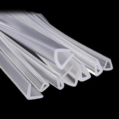 U-profile / L-profile Edging Trim Seal Glass Table Chair Edge Protector Strip