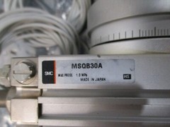 SMC MSQB30A ROTARY CYLINDER with SMC CDQ2B32-25, D-F79W, 122222