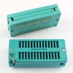 1Pcs Universal Gold Plated 28 Pin DIP ZIF Test Chip IC Socket Adaptor